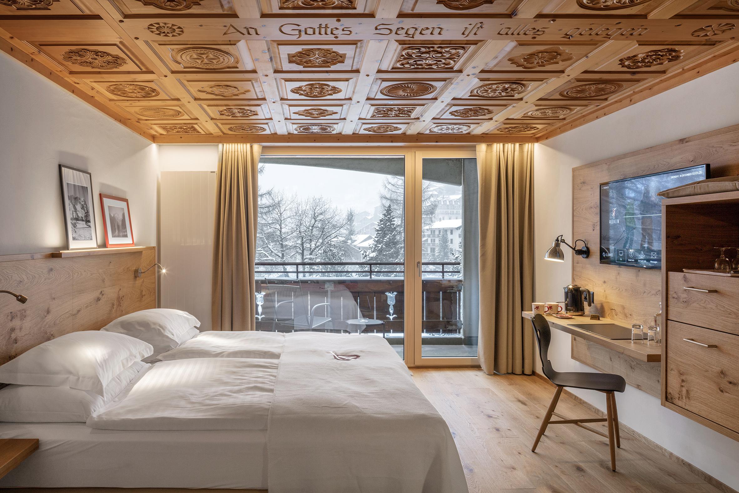 Swiss Alpine Hotel Allalin Zermatt Eksteriør bilde