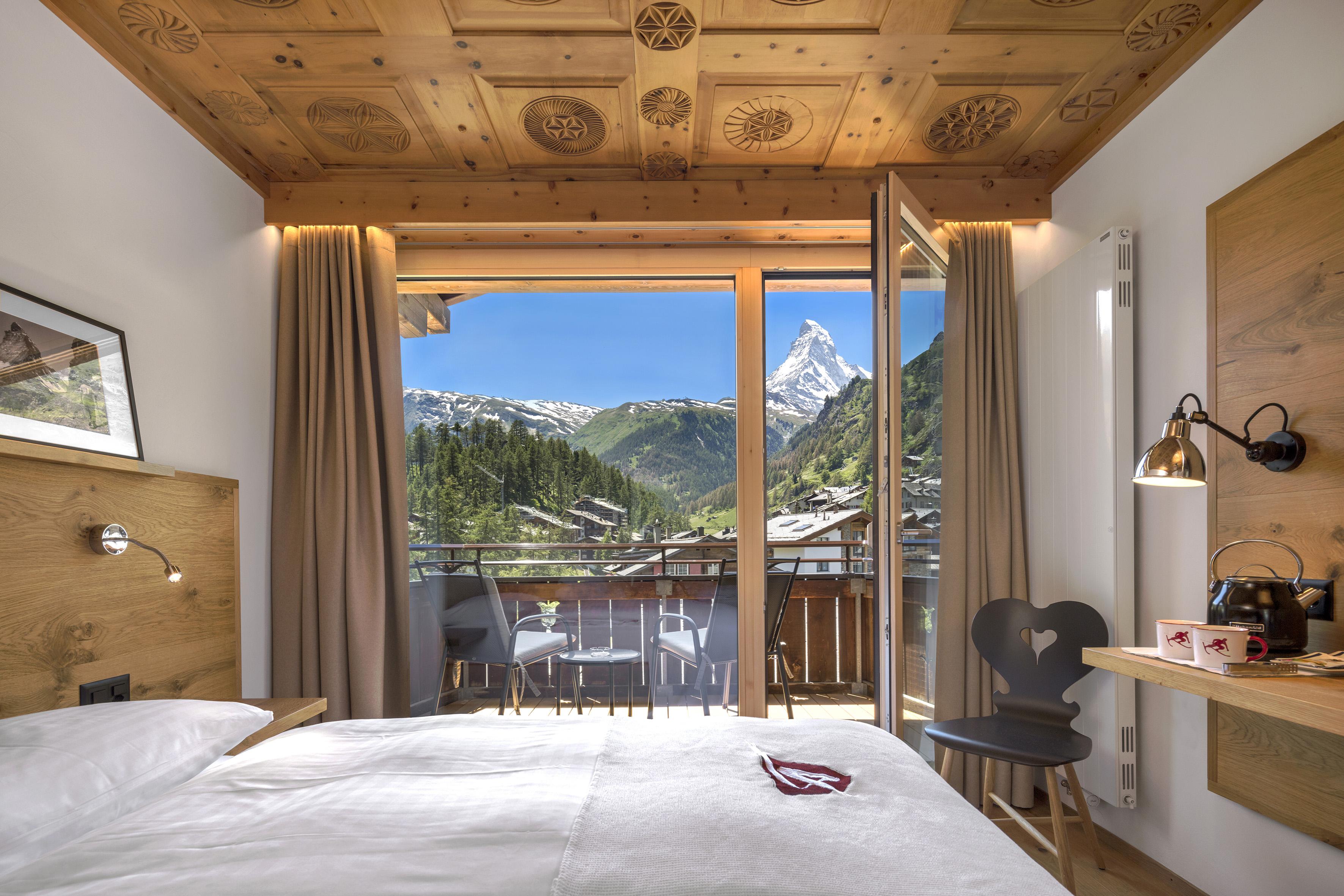 Swiss Alpine Hotel Allalin Zermatt Eksteriør bilde