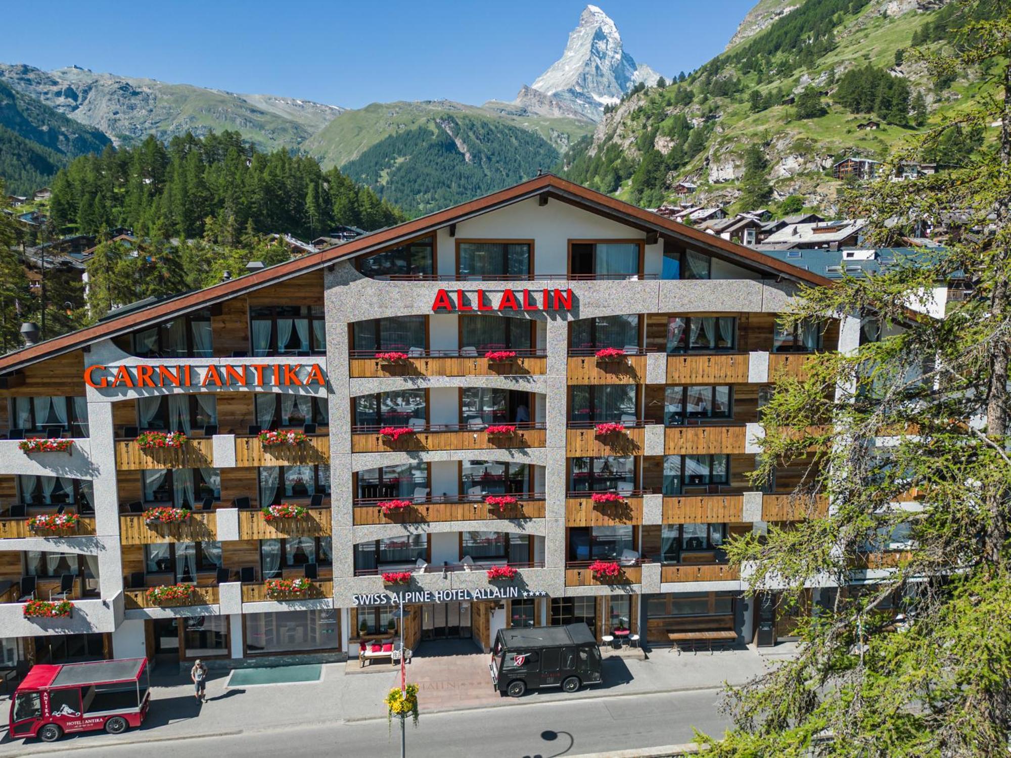 Swiss Alpine Hotel Allalin Zermatt Eksteriør bilde
