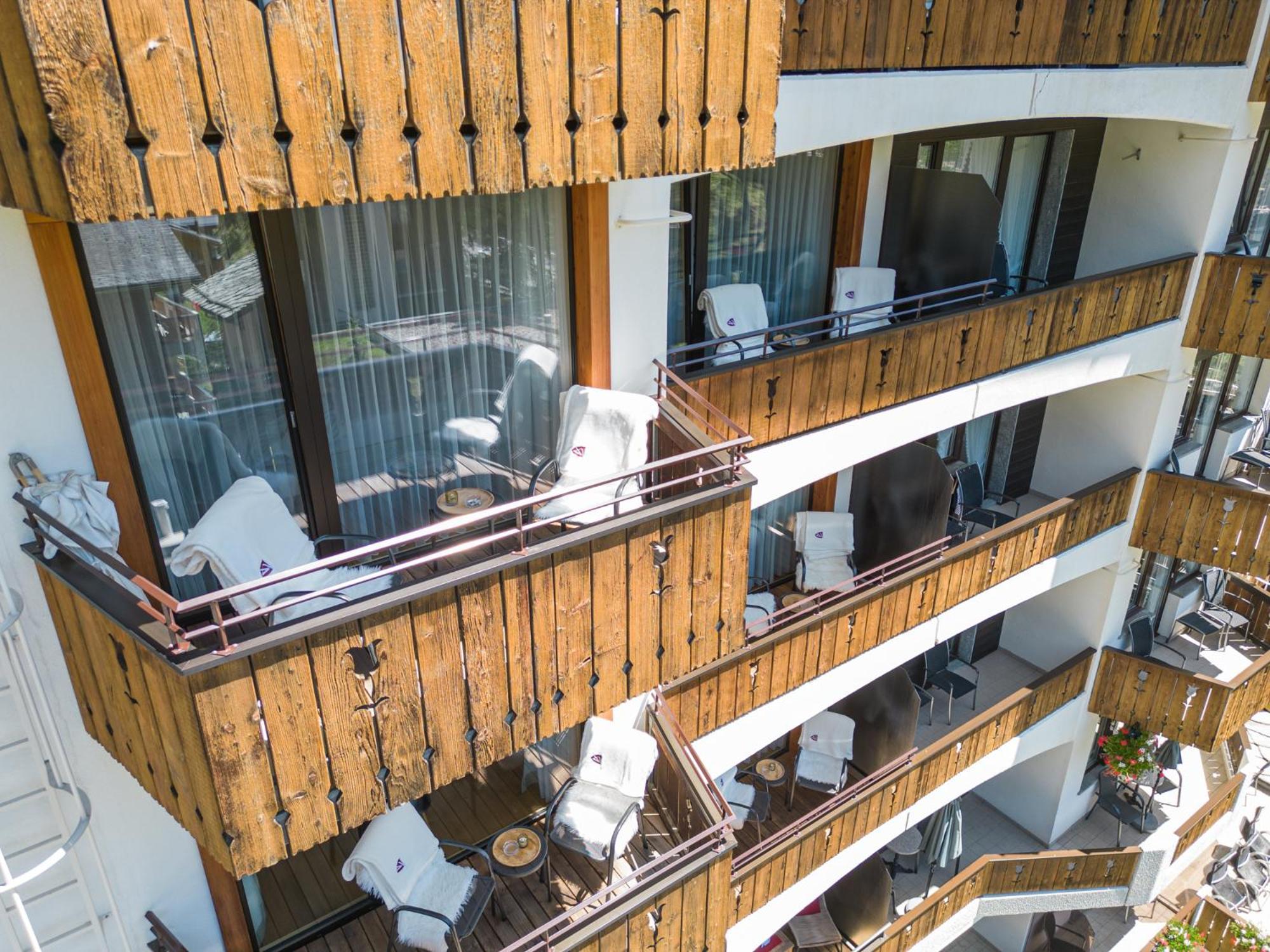 Swiss Alpine Hotel Allalin Zermatt Eksteriør bilde