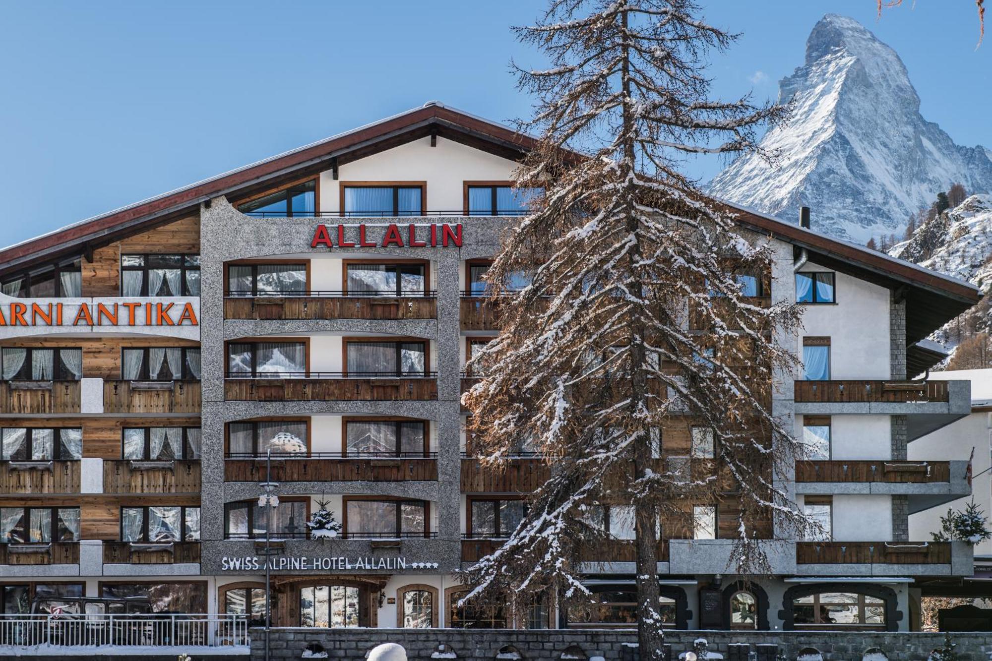 Swiss Alpine Hotel Allalin Zermatt Eksteriør bilde