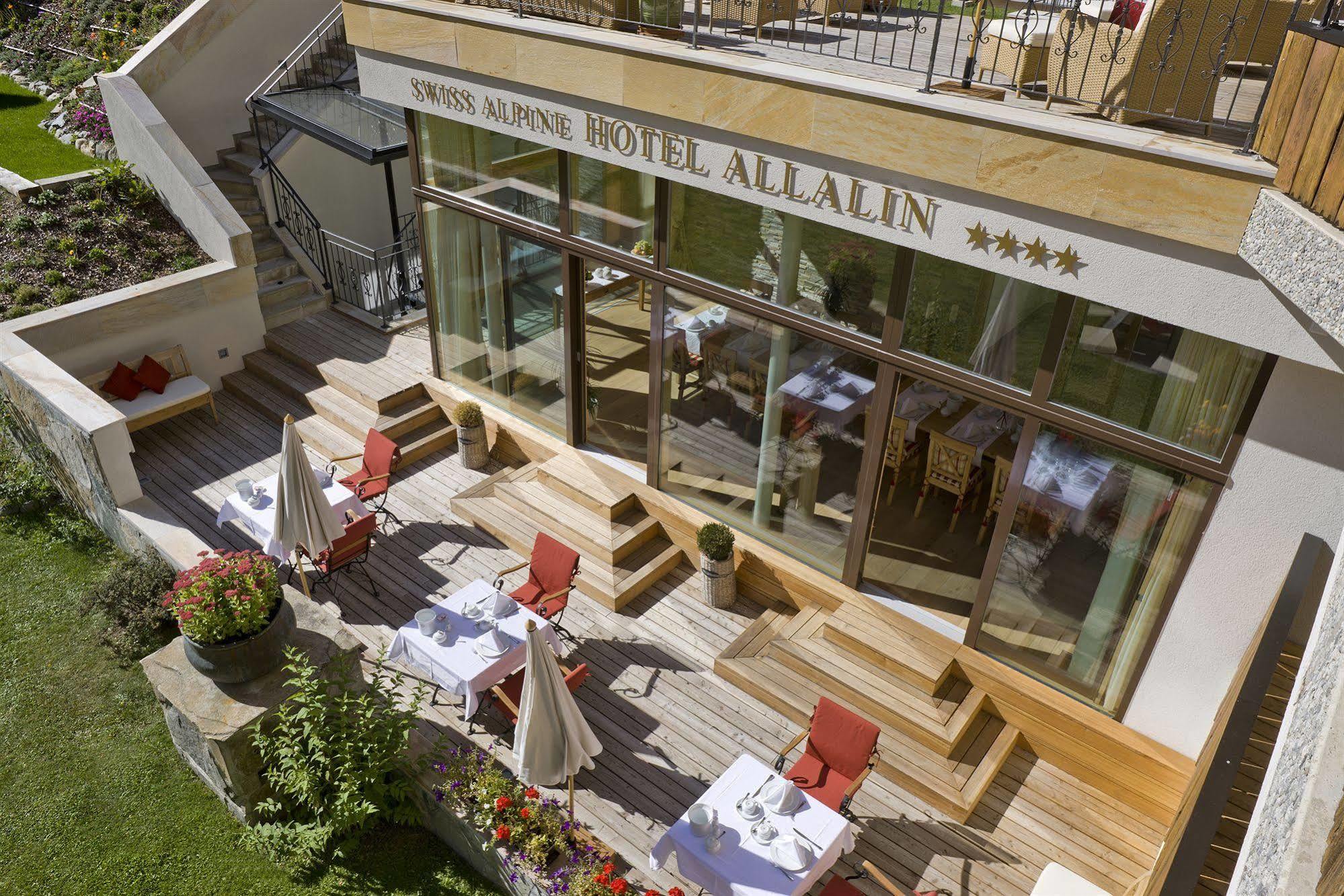 Swiss Alpine Hotel Allalin Zermatt Eksteriør bilde