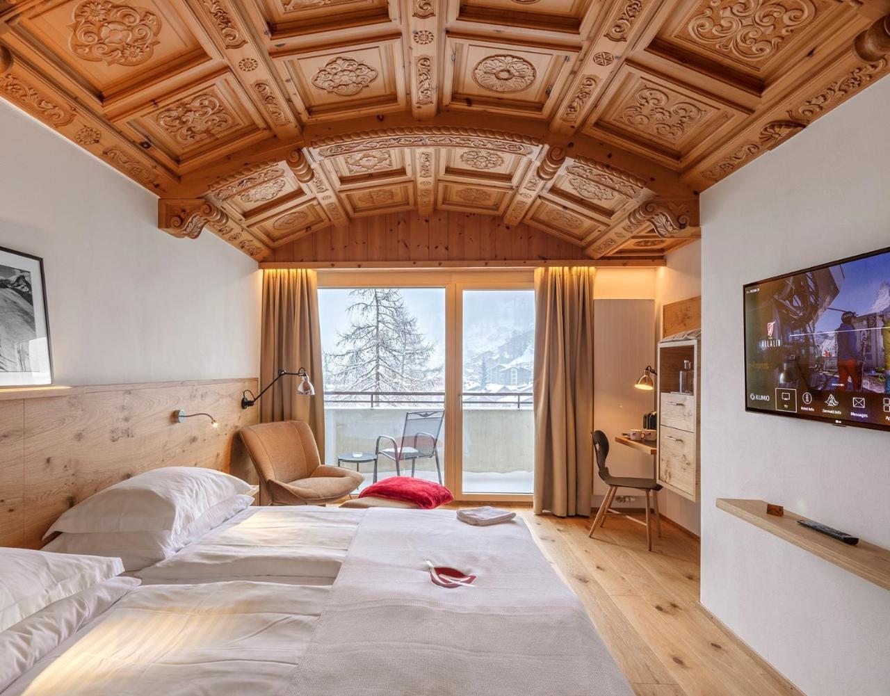 Swiss Alpine Hotel Allalin Zermatt Eksteriør bilde